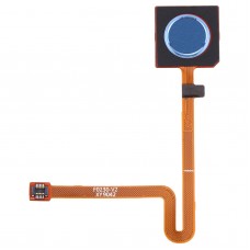 Fingerprint Sensor Flex Cable para LG K50 LMX520BMW LMX520EMW LM-X520 / Q60 LMX525EAW LMX525BAW LM-X525 / K12 Primer / K12 Max (Brasil) LMX525BAW (azul)