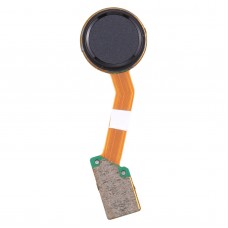 Fingerabdruck-Sensor-Flexkabel für LG K11 Plus / K11 + LMX410 LMX410FC LMX410YC LMX410HC LMX410ZCW LMX410BCW LM-X410S (Schwarz)