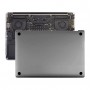 Case Cover תחתונה עבור Macbook Pro Retina 13.3 אינץ A1989 2018 2019 EMC3358 EMC3214 (גריי)