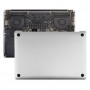 Bottom Cover Case for Macbook Pro Retina 15 inch A1990 2018 2019 EMC3215 EMC3359(Silver)