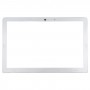 Pantalla LCD de aluminio del capítulo de bisel delantero de la pantalla cubierta para el MacBook Air de 13,3 pulgadas A1369 A1466 (2013-2017) (Blanco)