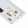 TFT Material LCD-skärm och digitizer Fullständig montering med ram (inte stödja fingeravtrycksidentifiering) för Meizu 16: e (vit)