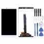 LCD Screen and Digitizer Full Assembly for ZTE Blade C2017 Axon 7 Max (White)