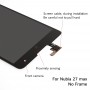 LCD obrazovka a digitizér plná montáž pro ZTE Nubia Z7 Max NX505J (černá)