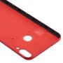 חזרה סוללה כיסוי עבור מוטורולה Moto E6 פלוס (אדום)