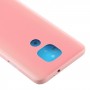 Аккумулятор Задняя крышка для Motorola Moto G9 Play / Мото G9 (Индия) (розовый)