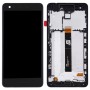 LCD Screen and Digitizer Full Assembly with Frame for Nokia 2.1(Black)