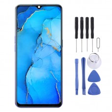 Original AMOLED Material LCD Screen and Digitizer Full Assembly for OPPO Reno3 CPH2043 / A91/ PCPM00 / CPH2001 / CPH2021 / F15 / CPH2001 / Find X2 Lite / CPH2005