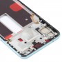 წინა საბინაო LCD ჩარჩო Bezel Plate for Oppo Reno4 5G / Reno4 4G CPH2113 PDPM00 PDPT00 CPH2091 (Baby Blue)