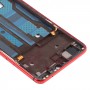 Obudowa przednia Rama LCD Płytka Bezel dla Oppo R15 Pro / R15 PACM00 CPH1835 PACT00 CPH1831 PAAM00 (czerwony)