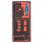 Eredeti bőr Anyaga Battery Back Cover OPPO Find X2 Pro CPH2025 PDEM30 (narancs)