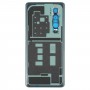 Couverture arrière de la batterie en cuir d'origine pour OPPO Trouver X2 PRO CPH2025 PDEM30 (vert)