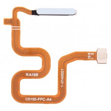 Sensor de huellas dactilares cable flexible para OPPO Realme 6 (blanco)