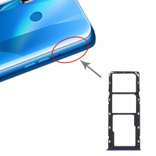 SIM Card Tray + SIM ბარათის უჯრა + მიკრო SD ბარათის უჯრა Oppo Realme 5s (Purple)