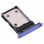 SIM-карти лоток + SIM-карти лоток для OPPO Realme X50 5G (фіолетовий)