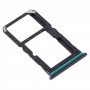 SIM Card Tray + SIM Card Tray / Micro SD Card Tray for OPPO Reno2 PCKM70 PCKT00 PCKM00 CPH1907 (Black)