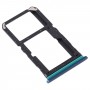 SIM Card Tray + SIM ბარათის უჯრა / მიკრო SD ბარათის უჯრა Oppo Reno2 PCKM70 PCKT00 PCKM00 CPH1907 (მწვანე)