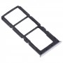 SIM-Karten-Behälter + SIM-Karten-Behälter + Micro-SD-Karten-Behälter für OPPO A91 CPH2001 CPH2021 PCPM00 (Gold)