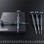 Qianli i-Thor S2 precisión 3D Textura hueco Cruz Tip Medio Bisel Destornillador