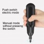 3.6V Electric Screwdriver Manual Automatic Integrated Multi-Function Charging Screwdriver Set, Classification: Blister Box Package