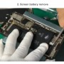 XHZC-125 360 degrés PCB multifonction de PCB multifonction Porte-réparation de la carte mère + 4 sur 1 Set de Crowbar en métal
