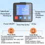 CPB CP320 LCD displej Topení podložka Bezpečné opravy nástroj, US Plug