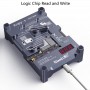 Qianli iCopy-S de doble cara Prueba de Picado Stand 4 in1 Lógica de banda base de la viruta EEPROM no extracción para el iPhone 7/7 Plus / 8/8 Plus
