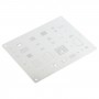 Mijing IPH-13 0,12 millimetri BGA Reballing Stencil di impianto per iPhone 11/11 Pro / Pro 11 Max