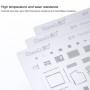 Qianli Bunmblebee Stencil BGA Reballing di impianto Tin Plate Per iPhone X / 8/8 più