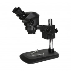 Kaisi 7050 0.7X-50X Stereo Microscope Binocular Microscope With Light (Black) 