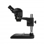 Kaisi 7050 0.7x-50x stereo mikroskop Binokulärt mikroskop med ljus (svart)