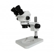 Kaisi 7050 0,7X-50X Microscopio stereo microscopio binoculare con la luce (bianco) 