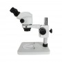 Kaisi 7050 0.7X-50X Stereo Microscope Binocular Microscope With Light (White)