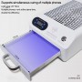 TBK 605 100W UV Mini Box cura la lámpara 48 LED curvada Superficie de la pantalla UV Caja de curado