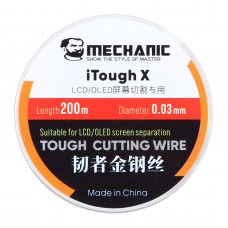 Mekanisk Itough x 200m 0.03mm LCD OLED-skärmskärningstråd 