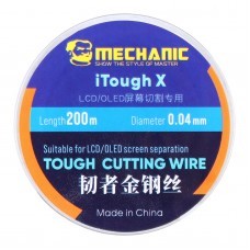 Mekanisk Itough x 200m 0.04mm LCD-OLED-skärmskärningstråd 