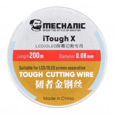 Mechanic iTough X 200M 0.08MM LCD OLED Screen Cutting Wire 