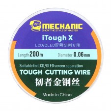 Mechanic iTough X 200M 0.06MM LCD OLED Screen Cutting Wire 