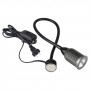 Iluminación de la lámpara 10W Alambre magnético controlado metal Manguera de luz LED de reparación del teléfono móvil, la longitud del cable: 1,8 m, enchufe de EE.UU.