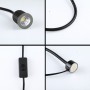 10W Mágneses Wire-vezérelt fém tömlő LED Mobiltelefon javítás Lighting Lámpa, Kábel hossza: 1,8 m, US Plug
