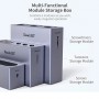 Qianli icube modulaarinen työkalu säilytyslaatikko pinsetit säilytyslaatikon asetettu alumiiniseos matkapuhelimen korjaus ruuvimeisseli Säilytyslaatikko