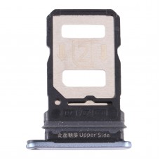 SIM-Karten-Behälter + SIM-Karten-Behälter für Vivo Y73s V2031A (Schwarz)