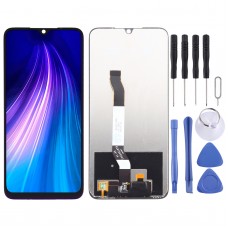LCD-näyttö ja digitointikokoonpano Xiaomi Redmi Huom 8 (violetti) 