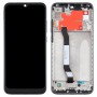 LCD-skärm och digitizer Fullständig montering med ram för Xiaomi RedMi Note 8T (svart)