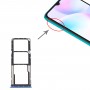 La bandeja de tarjeta SIM bandeja de tarjeta SIM + + Micro bandeja de tarjeta SD para Xiaomi redmi 9A (azul)