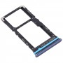 SIMカードトレイ+ SIMカードトレイ/小米科技ミ10T Liteの5G用マイクロSDカードトレイ（ブルー）