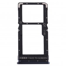SIM-карты лоток + SIM-карты лоток / Micro SD-карты лоток для Xiaomi Poco X3 (черный)
