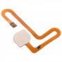 Sensor de huellas dactilares cable flexible para Xiaomi redmi Nota 8 (blanco)