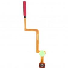Czujnik odcisków palców Flex Cable do Xiaomi Redmi K30 5g / Redmi K30 4G / Poco X2 M1912G7BE M1912G7BC (czerwony)