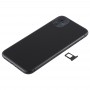 Аккумулятор Задняя крышка (с боковыми клавишами и карты лоток & Power + Volume Flex Cable & Wireless зарядный модуль) для iPhone 11 (черный)